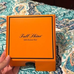 Full Shine Blonde Hand Tied Hair Wefts 18 inch